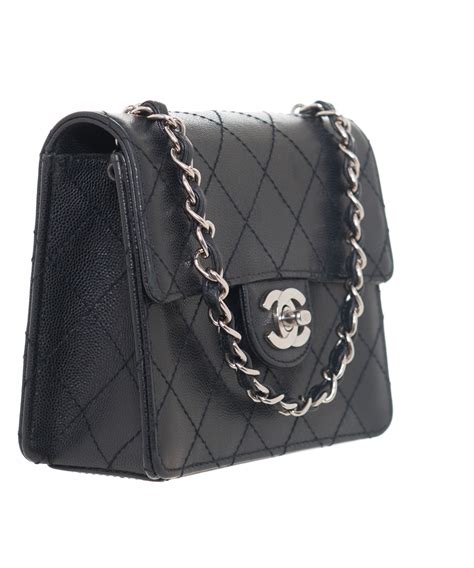 vintage chanel black purse|Vintage Chanel from the 40s.